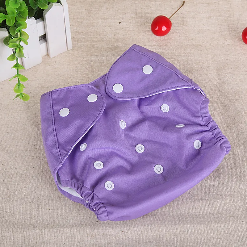 Baby Diaper Cover One Size Cloth Diaper Waterproof Breathable PUL Reusable Diaper Covers pants for Baby Fit 024kg 6640519