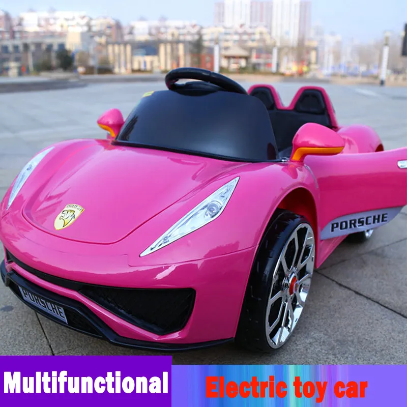 2017 Christmas best selling Single seat and Four Wheels,12V electric toy car for children Electric toy car Strollers
