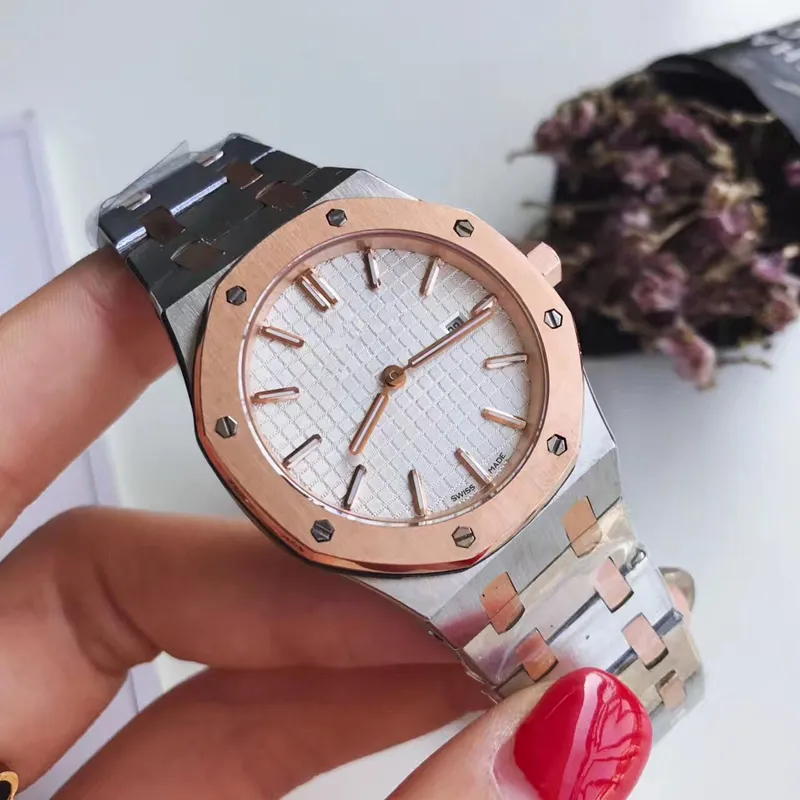 Najlepsze kobiety zegarki 33 mm klasyczne modele zabytkowe zegarki Wysokiej jakości Goldsilver kwarc ze stali nierdzewnej kwarc mody Watchy 2760354