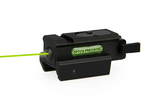 Nouvelle arrivée Laser Sight Tactique Vert Laser Portée avec 20mm Système De Montage Noir pour Extérieur CL20-0018