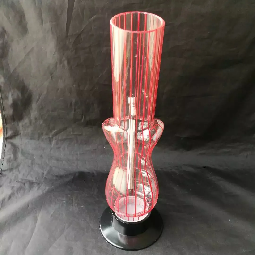 Mini Glass Hammer Bongs 6 Arm Perc Glass Percolator Bubbler Water Pipe Matrix rökrör Tobaksröret med glasskupol och spik