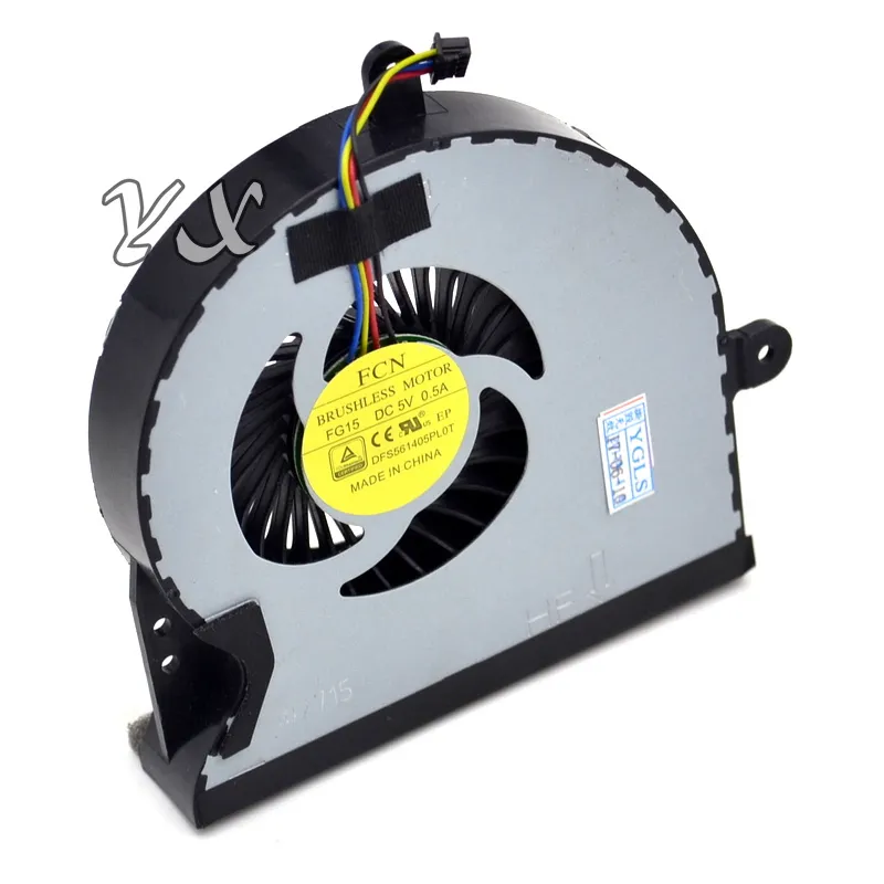 Nieuwe originele CPU-koelventilator voor ASUS ROG G751 JY G751ROG G751JT G751JZ G751JL G751JM G751JY KSB0612HBA02 13NB06F1P10011