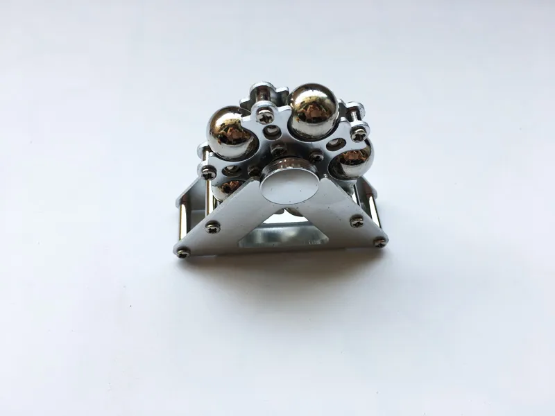 Nieuwe aankomst metalen ferris wiel fidget spinners machinaal bewerkte spinner met stalen ballen aluminium handspinners decompressie speelgoed één set