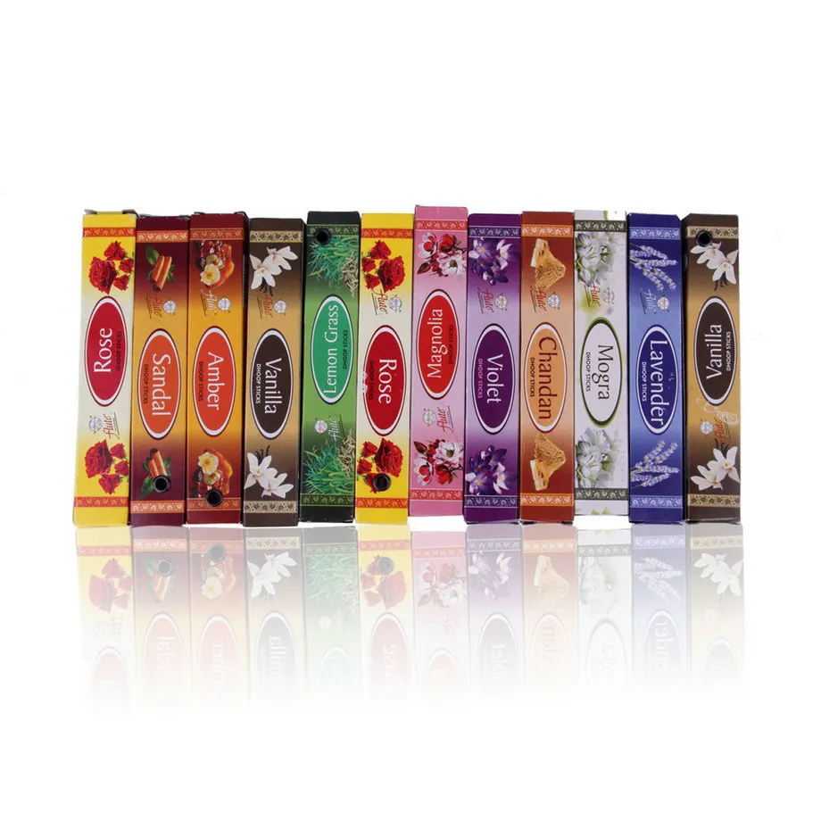 Wholesale- 2Sets 2016 New Mix 10  Incense Sticks  Aroma Perfume Fragrance Fresh Air bedroom Bathroom accessories incienso