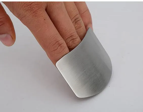 Vinger Guard Protect Finger Chop Safe Slice Rvs Keuken Handbeschermer Mes Snijden Snijden Vinger Bescherming Tools