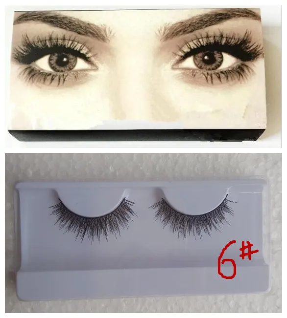 Maquiagem Falsas Eyelash Eyelash Extensões Handmade Fake Cílios