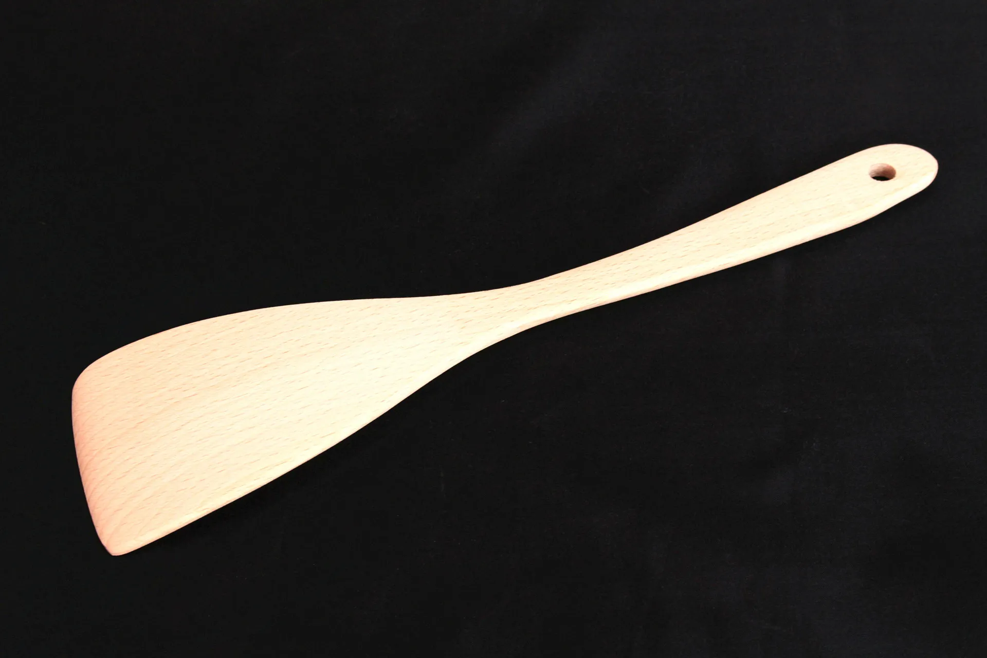 Spatule de cuisine en bois, accessoires de cuisine, poignées de cuisine résistantes à la chaleur, taille 12.8x3.15 pouces, vente en gros écologique