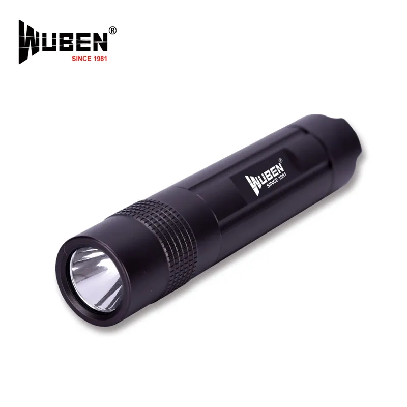Lanterna elétrica recarregável à prova de água CREE XP-G2-R5 LED Wuben Mini lâmpada de lanterna, 14500 bateria Li-ion com porta USB Micro USB E348-E350