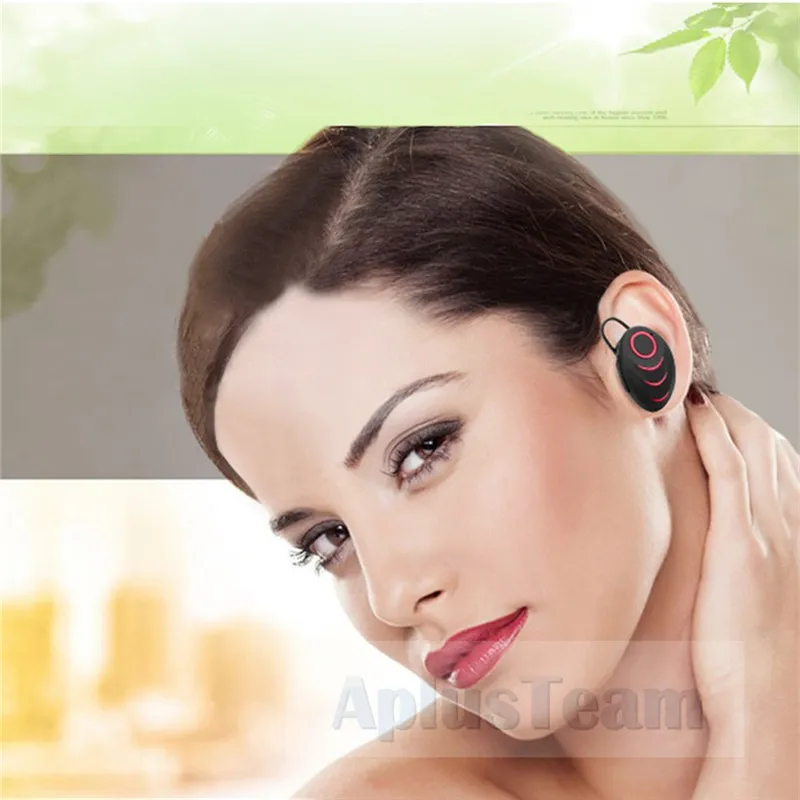A3 Wireless HIFI Music Stereo Mini Bluetooth Headset v4.0 Earphone SweatProof Headphone Built in Mic Earbuds Single Earphone
