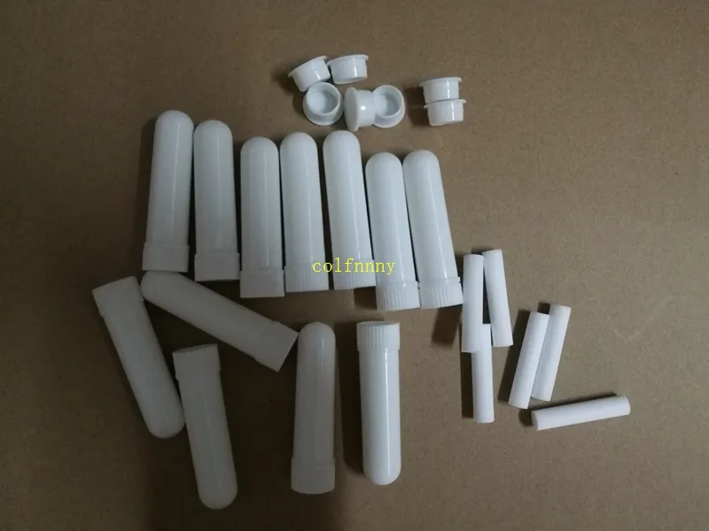 Blank Nasal Inhaler Sticks, Plastic Empty Nasal Inhalers for DIY essential oil