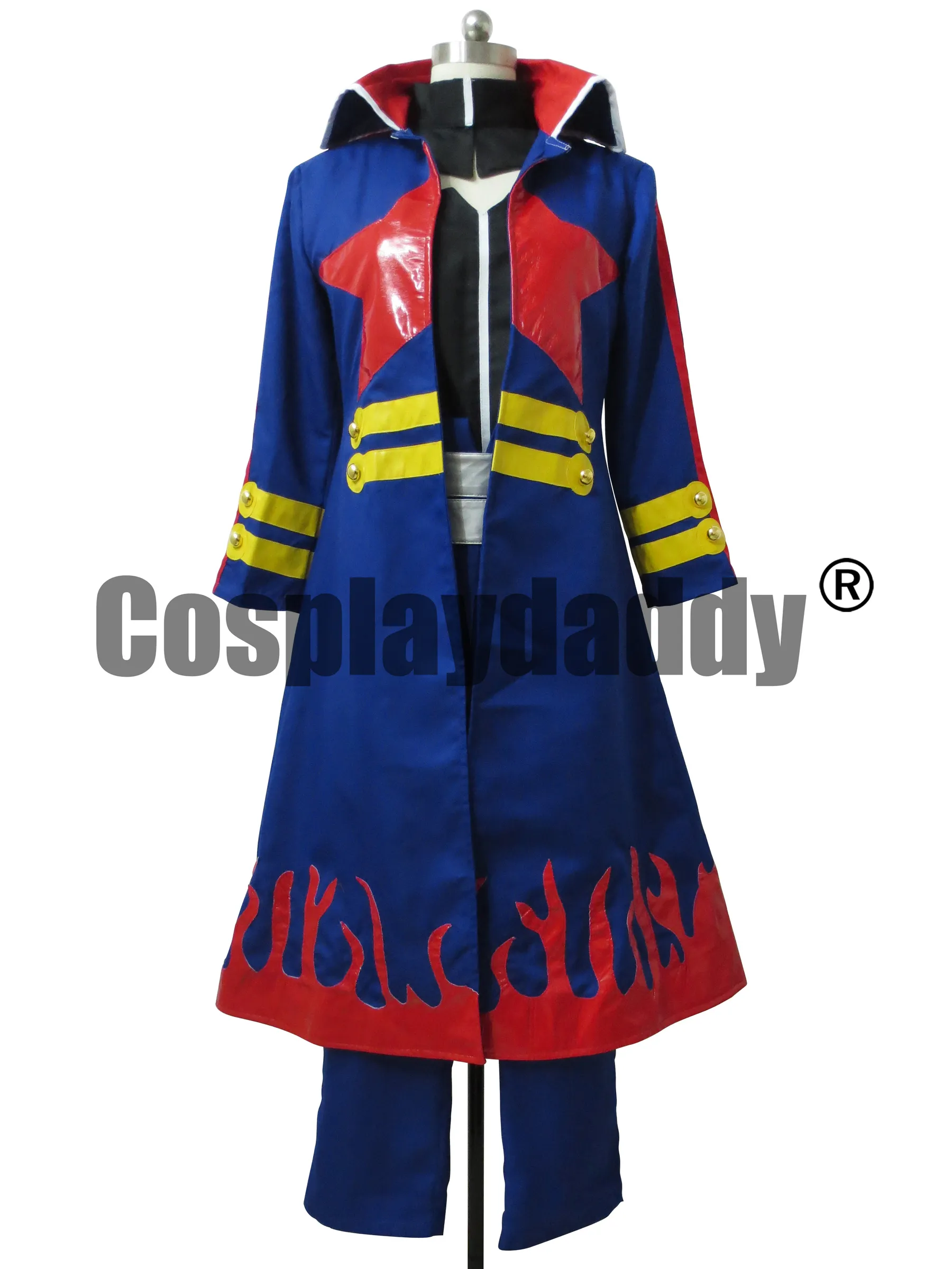 Simon Tengen Toppa Gurren Lagann Hooded Cloak Coat