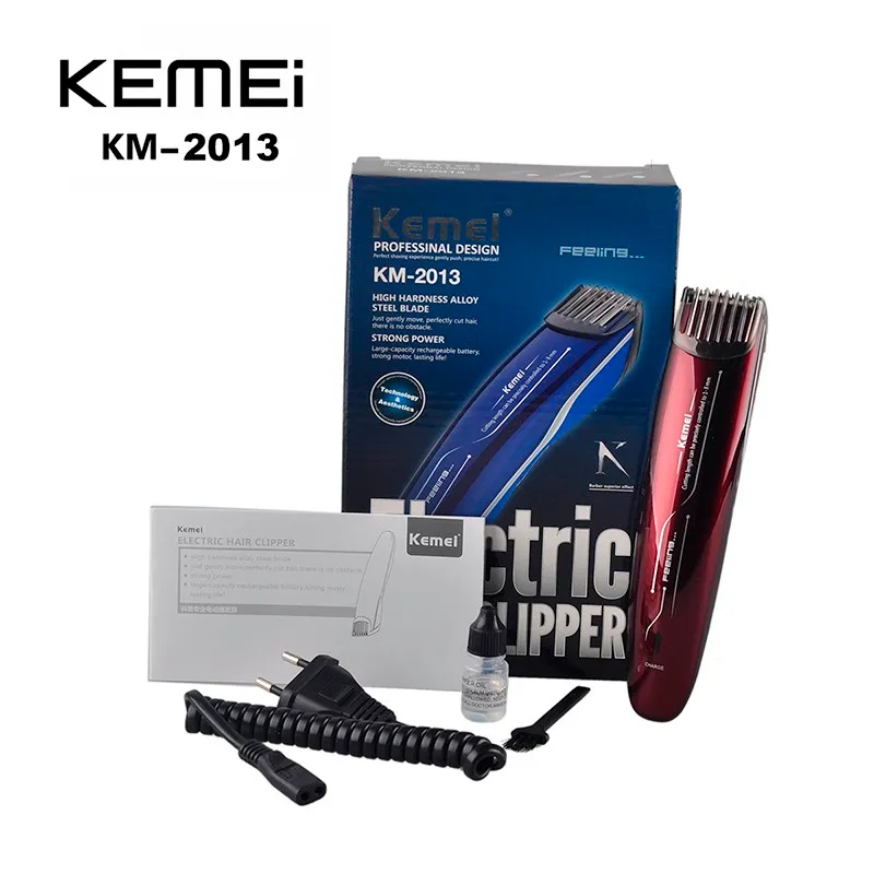 High Quality KEMEI KM-2013 Men's Electric Shaver Razor Beard Hair Grooming Trimmer Clipper Rechargeable