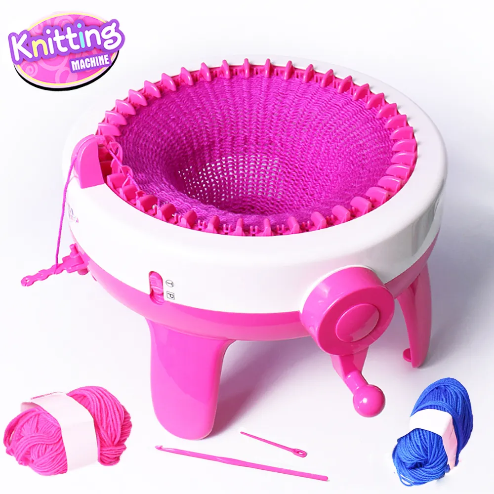 40 Needle DIY Hand Knitting Machine Weaving Loom for Scraf Hat Kids Toy Kit  US
