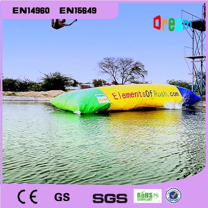 Good Price 8x2m Inflatable Water Blob Aqua Blob Jump Water Catapult Blob