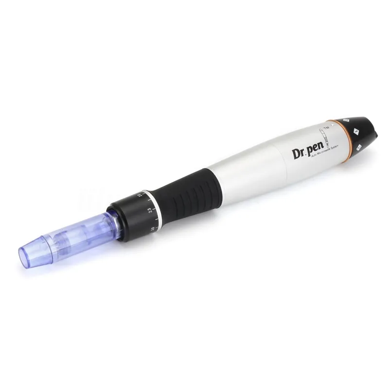 2021 DR.PEN DermaローラーA1-C自動マイクロニードルシステムアンチエイジング調整可能な針の長さ0.25mm-3.0mmの針を持つ電気スタンプ