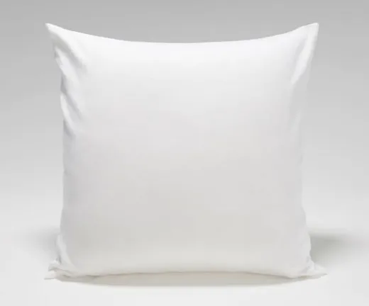 18x18 pouces taie d'oreiller de lancer blanc pur couverture de coussin décoratif blanc blanc uni coussin blanc