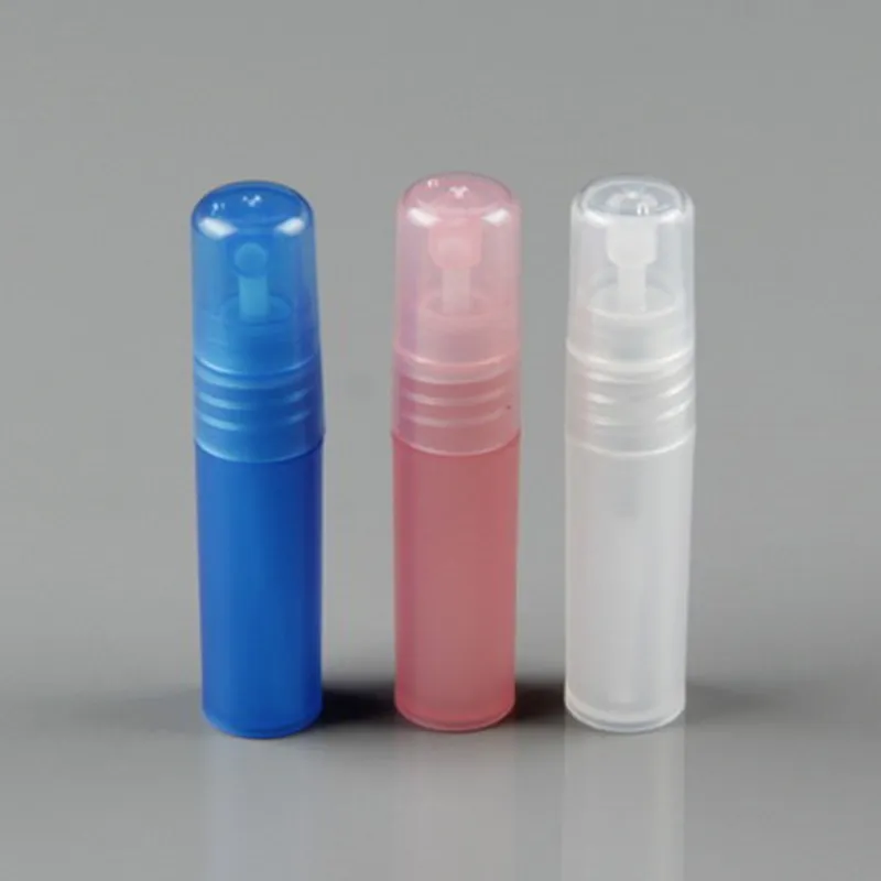 Flacon pulvérisateur de parfum 3ML, stylos à parfum, tubes à parfum, flacons pulvérisateurs en plastique, flacons pulvérisateurs 3 couleurs Magasins d'usine J-010