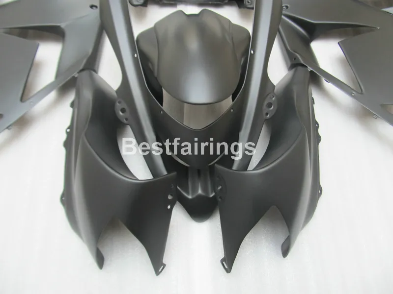 Lägre pris Moto Parts Fairing Kit för Kawasaki Ninja ZX10R 04 05 Matte Black Motorcykel Fairings Set ZX10R 2004 2005 YT51