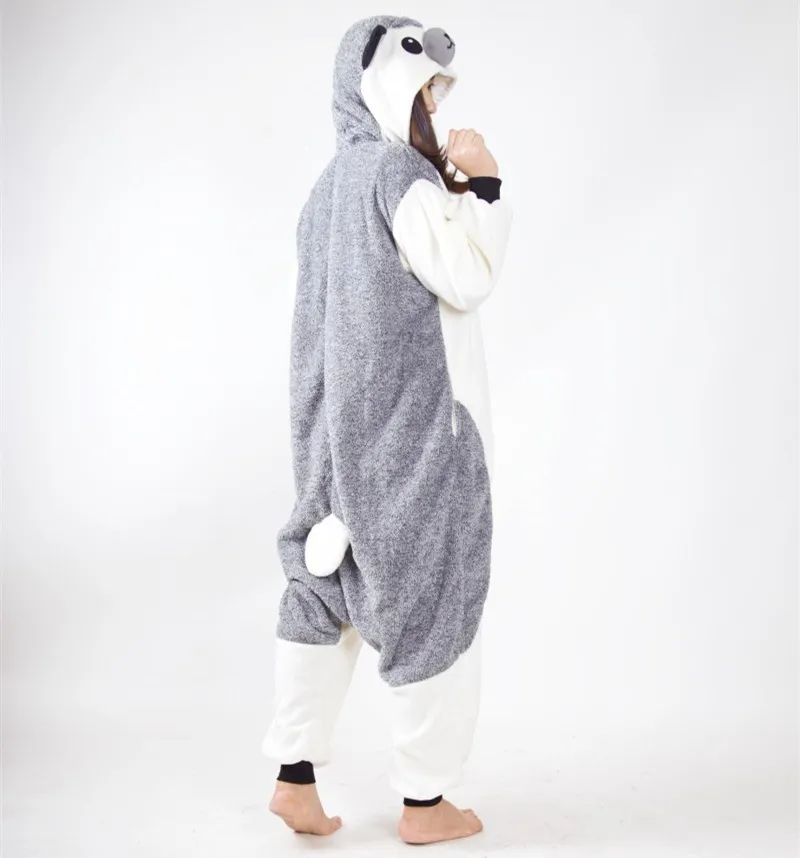 Disfraz de erizo Animal adultos dibujos animados Polar Fleece Kigurumi para Halloween carnaval fiesta de año nuevo triangulación de envío bienvenido