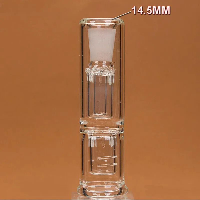 Buharlaştırıcı E-sigara Vape Saf için Jenerik 14MM Cam Filtre Tüp Ağızlık Su Borusu Vape Bubbler Eklenti Bağlan Bong Değiştirme