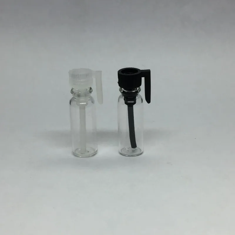 0.5ml 1ml 2ml 3mlの空のガラス香水の空のびんのケルンサンプルのバイアルサンプラーはエッセンシャルオイルのアロマテラピーのためのクリアチューブ