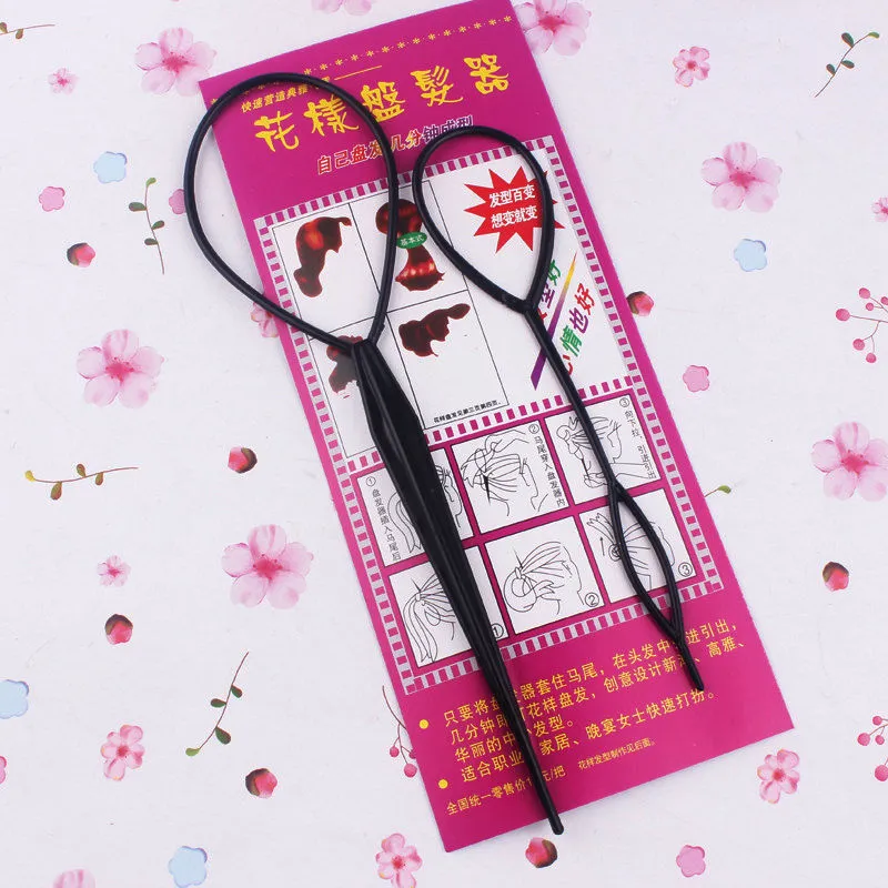 Magic Hair Braid Set – 2-teiliges Zopfwerkzeug Aus Silikon Für Einfache DIY-Frisuren