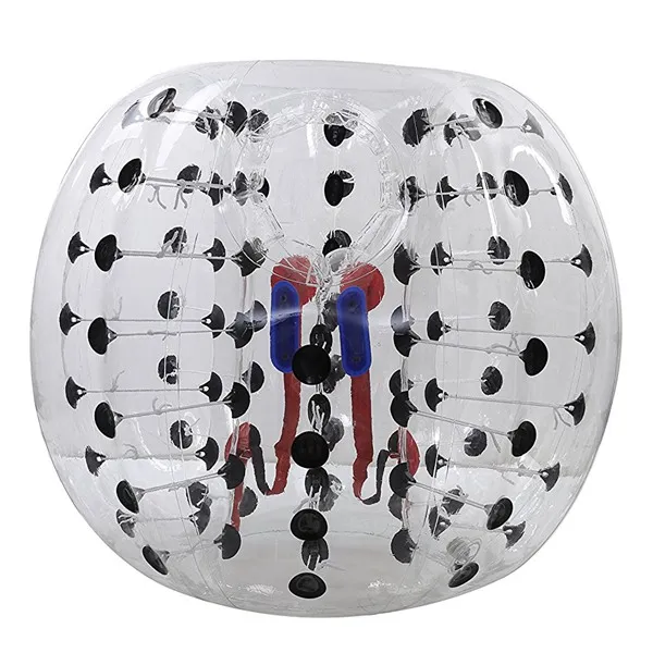 Kvalitet Bumper Balls Uppblåsbara Bubbla Sport Fotbollsspel Fotbollskvalitet Material 3FT 4FT 5FT 6ft Gratis frakt