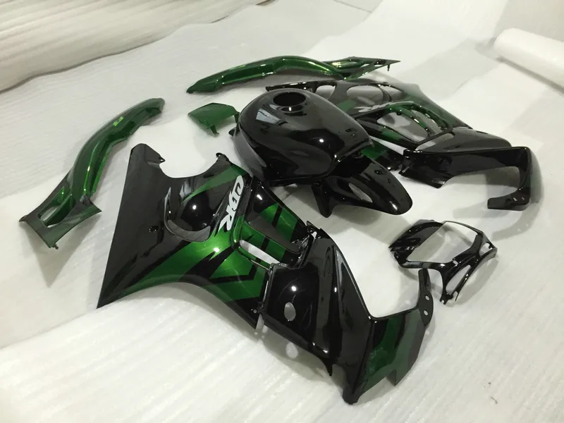 Kit de carenado de motocicleta de alta calidad para Honda CBR600 F3 95 96 carenados verdes y negros carrocería CBR600 F3 1995 1996 OT24