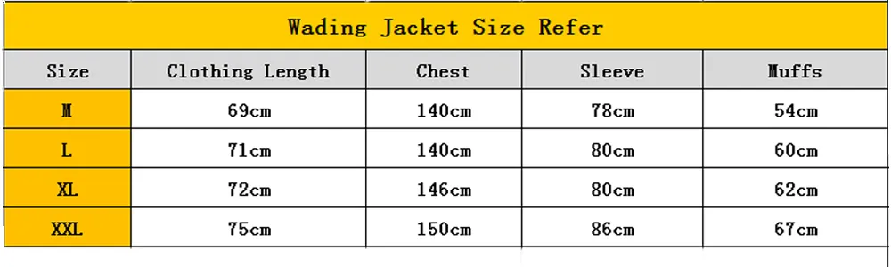 Kylebooker Breathable Fly Fishing Wading Jacket Waterproof Fishing