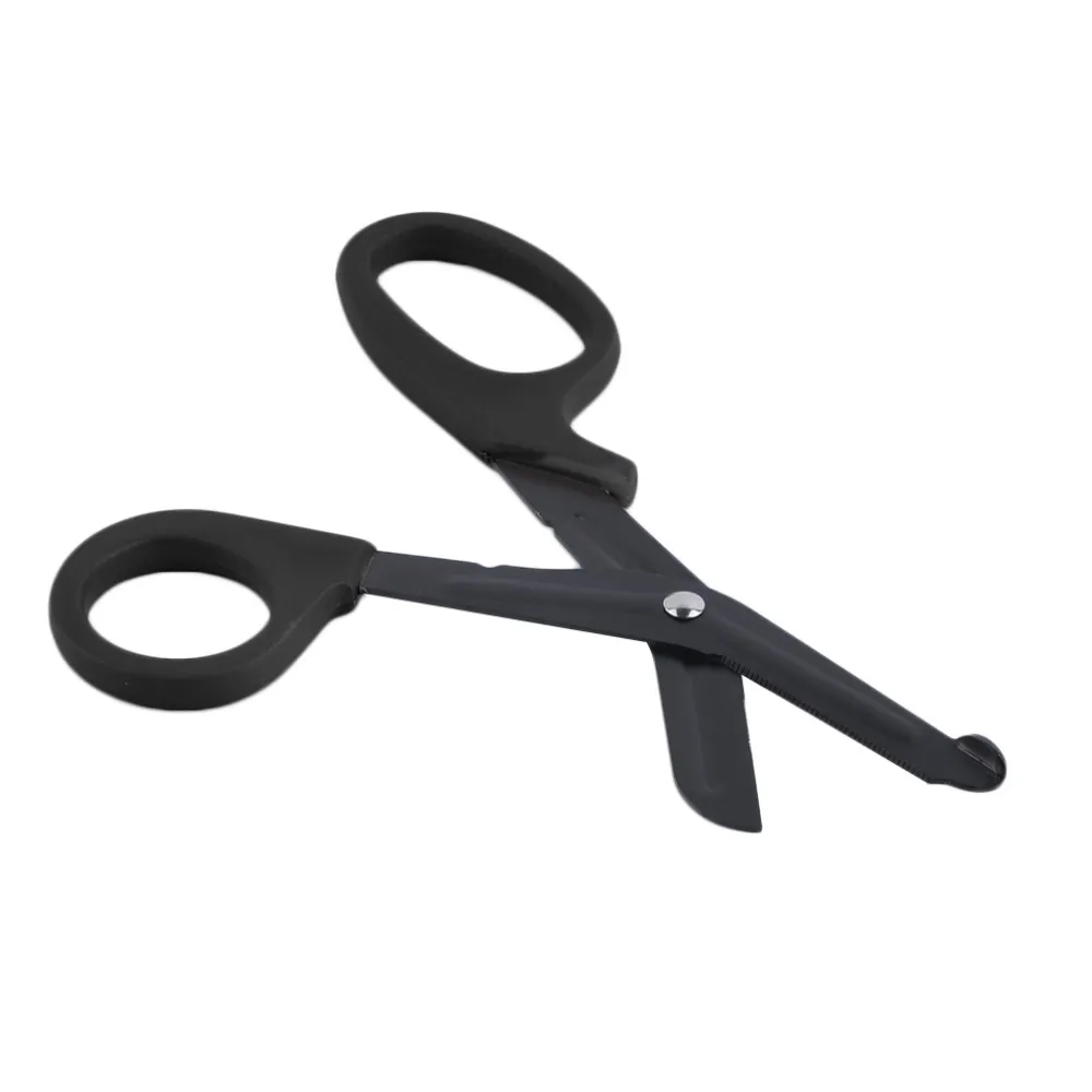 EDC EMT Bolso Tamanho Tático Scissor Bandage Paramédico Shears Survival Rescue Ferramenta Atacado