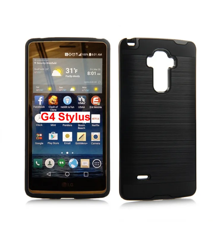 Для LG Tribute HD Aristo K20 plus LV7 K7 Stylo 2 ZTE Zmax Pro Z981 N9131 Дешевый металлический гибридный бронированный чехол Verus