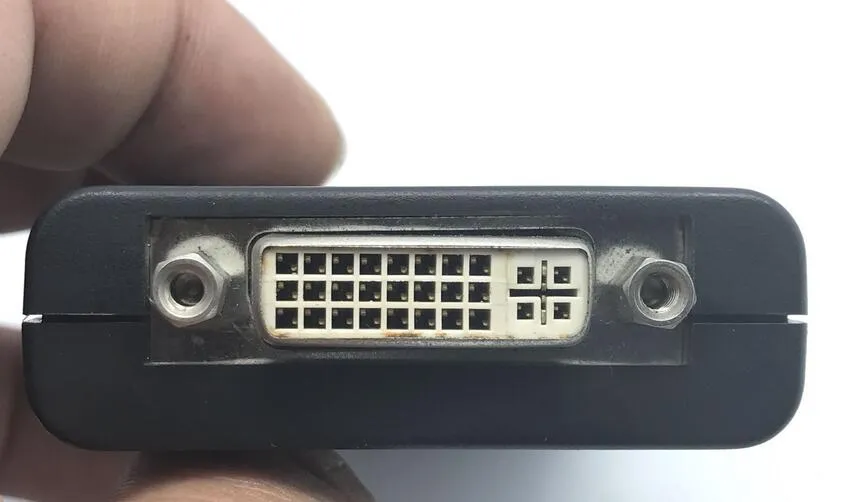 HP USB To DVI Video Graphics Adapter For PC Laptops 584670 001 NL571AA