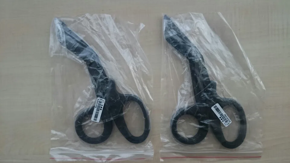 EDC EMT Tamaño de bolsillo Tactical Scissor Vendaje Paramédico Shears Survival Rescue Herramienta al por mayor