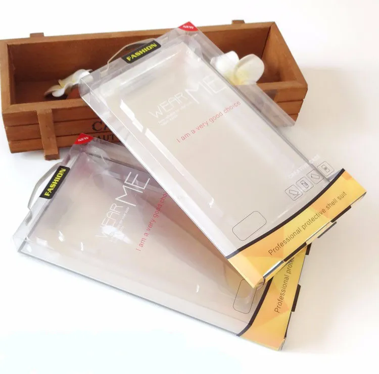 100 sztuk Torby do telefonów komórkowych Portfel PCV Plastikowe pudełko Opakowania detalicznego dla Huawei Mate 9 Pokryj pakiet obudowy do wyświetlenia