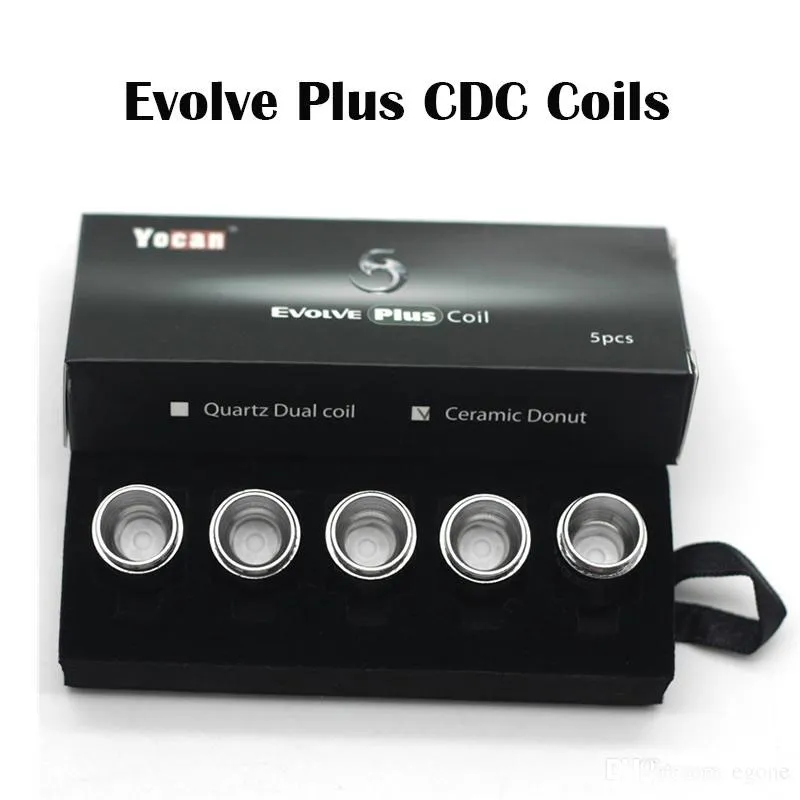 Original Yocan Evolve Plus Coils QDC Quartz Dual Coil & CDC Ceramic