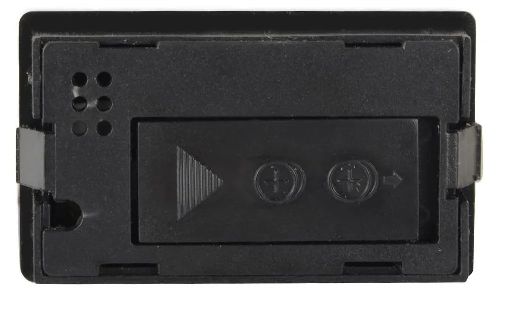 Mini preto branco digital LCD embutido termômetro higrômetro temperatura umidade medidor interior termômetro frete grátis