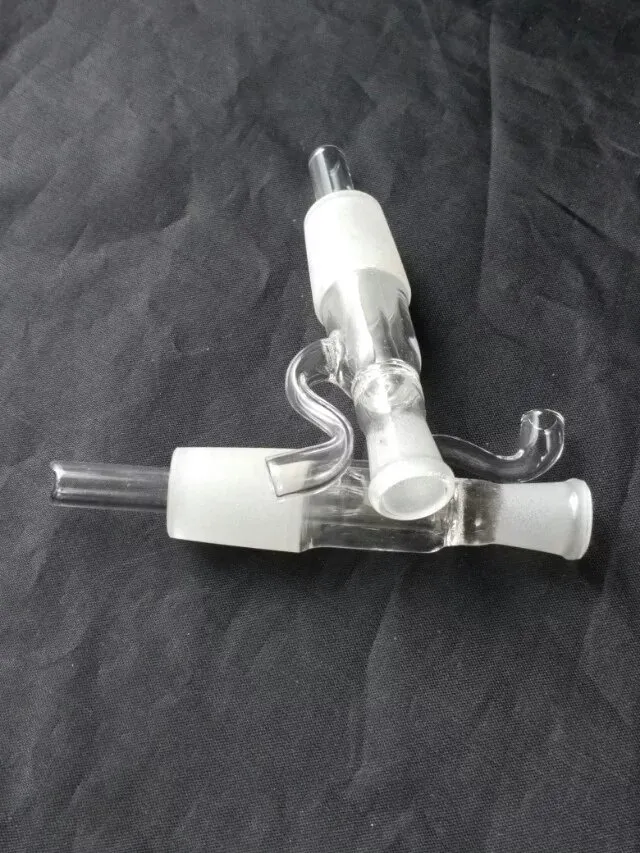 Tee glass ferrule , Wholesale Glass Bongs Accessories, Glass Hookah, Water Pipe Smoke 