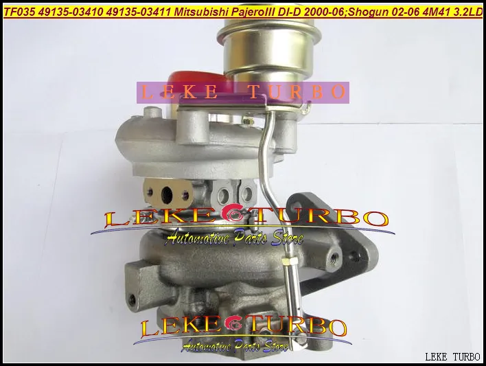 TF035 49135-03411 49135-03410 ME203949 ME191474 Turbo Turbocharger For Mitsubishi Shogun;Pajero III 2000- 4M41 3.2L D 160HP (4)