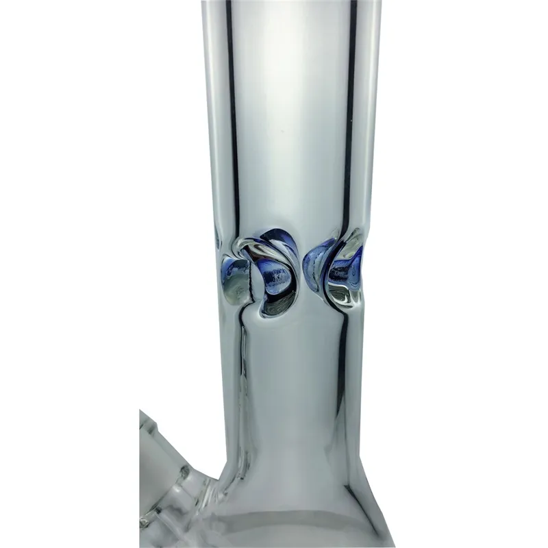 Ясно классический стакан стекла бонг лучшее качество стакан бонги прозрачные трубы воды нефтяные вышки 1 шт.