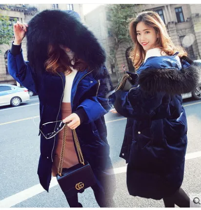Elegant down coat clearance