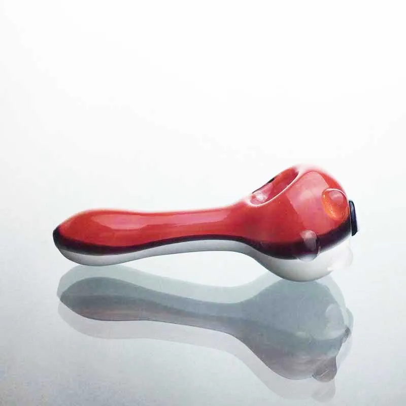 Pokeball Glass Smoking Pipes Pot Pipe Game Hot Sell White and Red Color