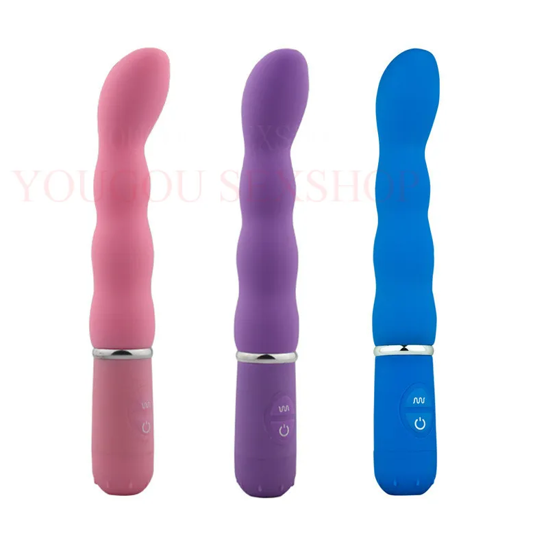 Brand Powerful G-Spot Vibrator Silicone Speed Dual Waterproof Vibrators Sex Toy for Woman Sex Machine Juguetes Sexuales PY309 17419