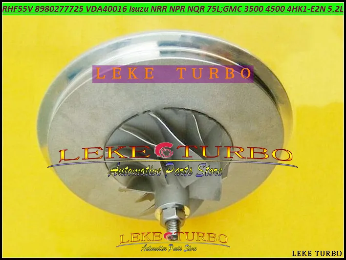 Turbo Kartuş CHRA RHF55V 8980277721 8980277722 8980277730 ISICU NRR NPR NQR için turboşarj GMC 3500 4500 4HK1-E2N 5.2L