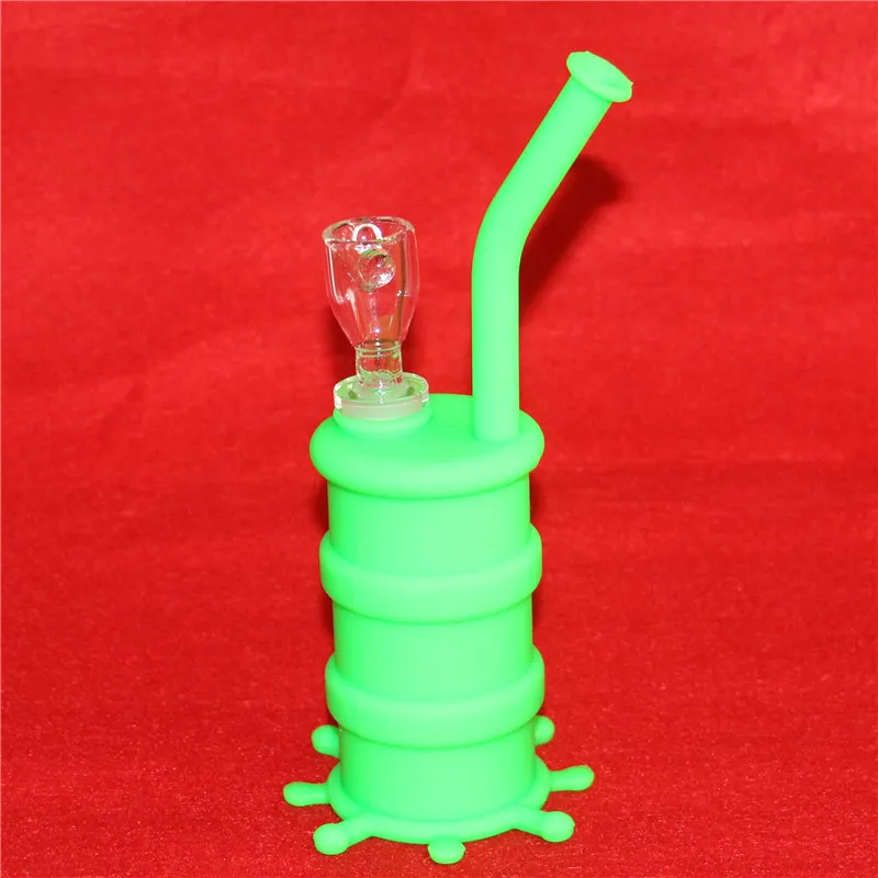 tappetino dab in silicone più piccolo impianti in silicone tubo dell'acqua narghilè in silicone bong impianti dab in silicone forma fresca qualità dhl