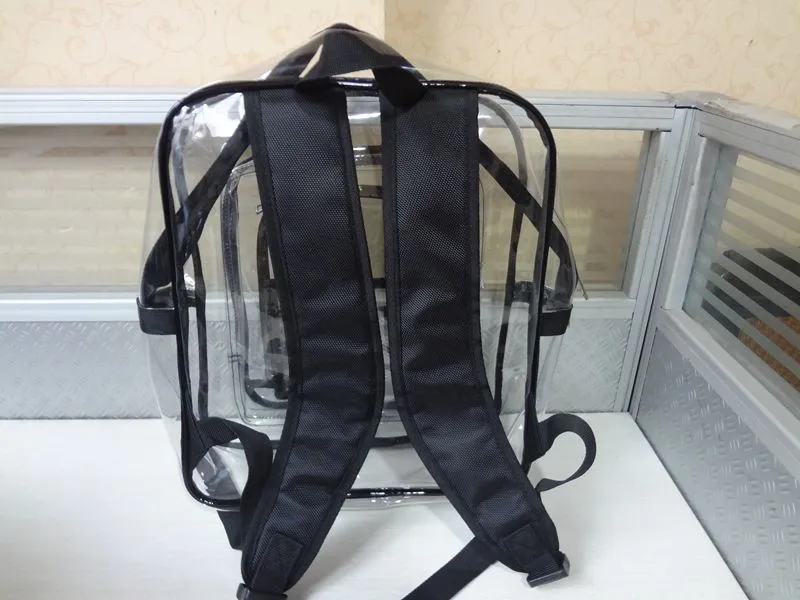 40cm*35cm*15cm anti-static cleanroom bag pvc backpack bag for engineer put computer tool working in cleanroom