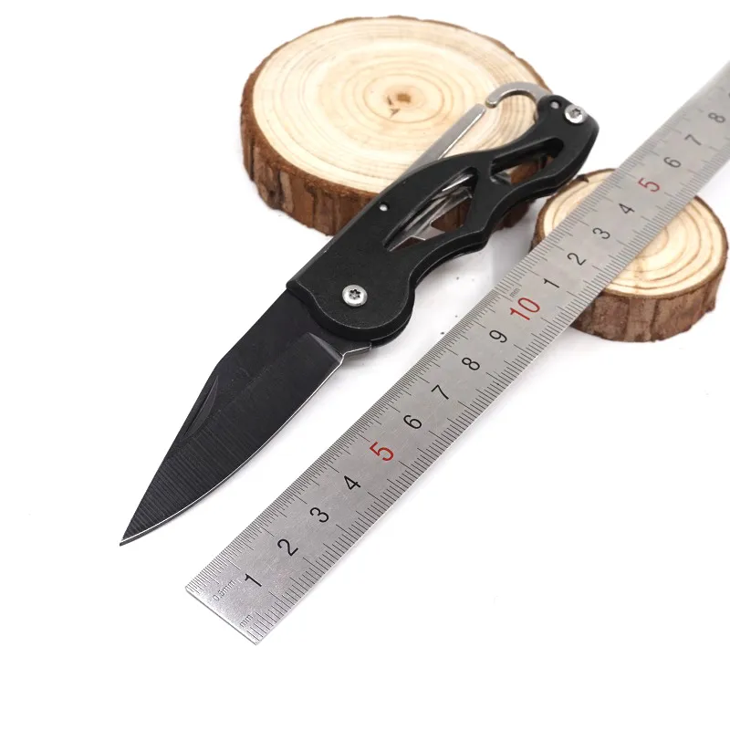 Keychain Kolorowe Noże Składane 440C Blade Outdoor Camping Multi Funkcja Składane Noże Kieszonkowe z aluminium + stal