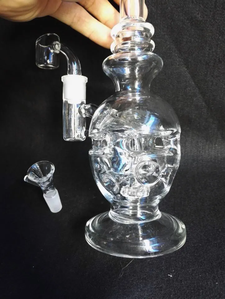 oeuf verre bong crâne pipe à eau Amérique plate-forme pétrolière pipe à eau Sundae Stack Glass Oil