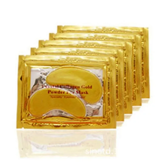 New Gold Eye Mask Golden Crystal Collagen Eye Mask Anti Dark Circle Moisturizing Eye Patch