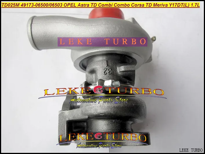 Wholesale NEW TD025 49173-06500 49173-06503 Turbo Turbocharger For OPEL Astra TD Combi Combo Corsa TD Meriva Y17DT Y17DTL 1.7L (2)