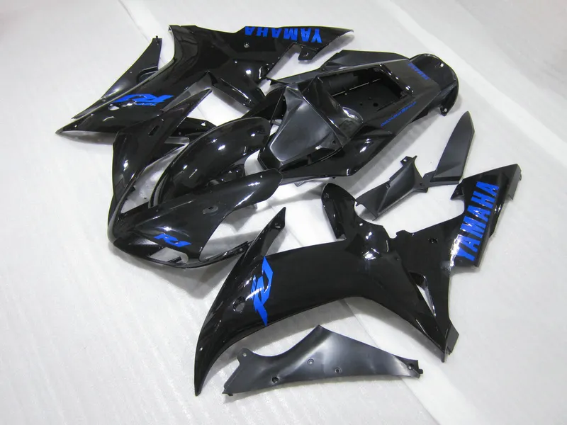 Spritzguss 100% passend für Yamaha YZF R1 2002 2003 schwarz Verkleidungssatz YZF R1 02 03 OT44